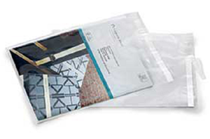 Clear Postal Approved Poly Mailing Bags 9 x 12 - lip and tape - 1,000 bags per case