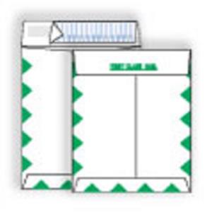 10 x 13 - 25 Western Dura-Print FSC Open End Catalog Kwik-Tak First Class Border - 500 per carton