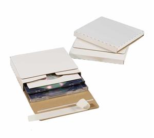 Expandable CD Jewel Case Mailers 5-3/4 x 5-1/16 x variable - holds 1-4 - 200 per case