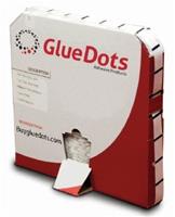 GDLT4 - Box of 4k, Glue Dots, 1/2 in diameter, 1/64 thick, low tack
