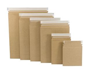 Kraft Adhesive Mailers with adhesive self sealing strip 20 x 27- 50 per case