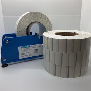 Wafer Seal Starter Kit - Includes a Manual Tab Dispenser and Three Rolls of 1.5" Clear Wafer Seals (Now comes with 4th roll free!!)
