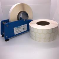 SK1WNP5 - Wafer Seal Starter Kit - Includes a Manual Tab Dispenser and Three Rolls of 1" White Wafer Seals No Perf (Now comes with 4th roll free!!)